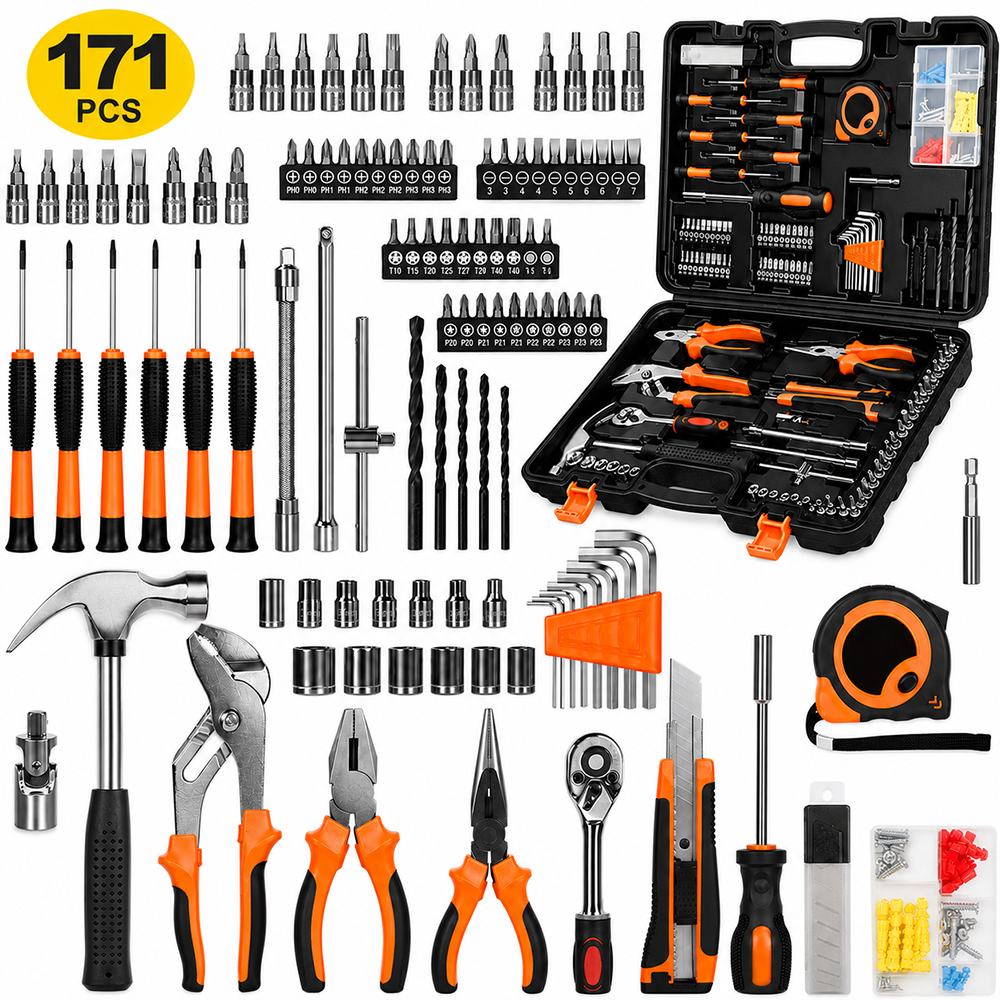 Socket Wrench Set 171 Piece