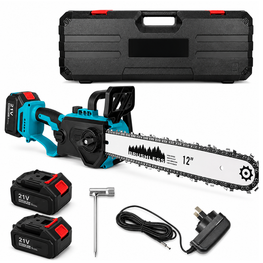 12 Inch Cordless Chain saw 21V Electric Pruning Saw