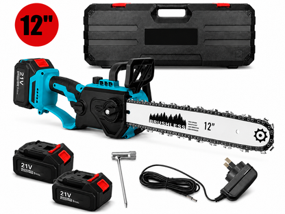 12 Inch Cordless Chain saw 21V Electric Pruning Saw