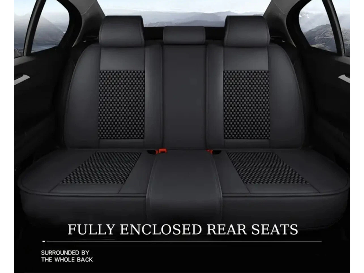 PU Leather Car Seat Cover Set