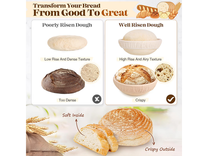Bread Proofing Basket Set