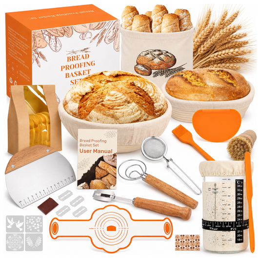 Bread Proofing Basket Set