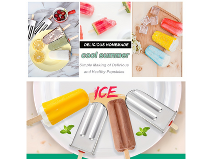 Stainless Steel Popsicle Mold Set