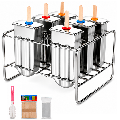 Stainless Steel Popsicle Mold Set