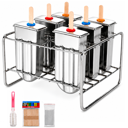 Stainless Steel Popsicle Mold Set