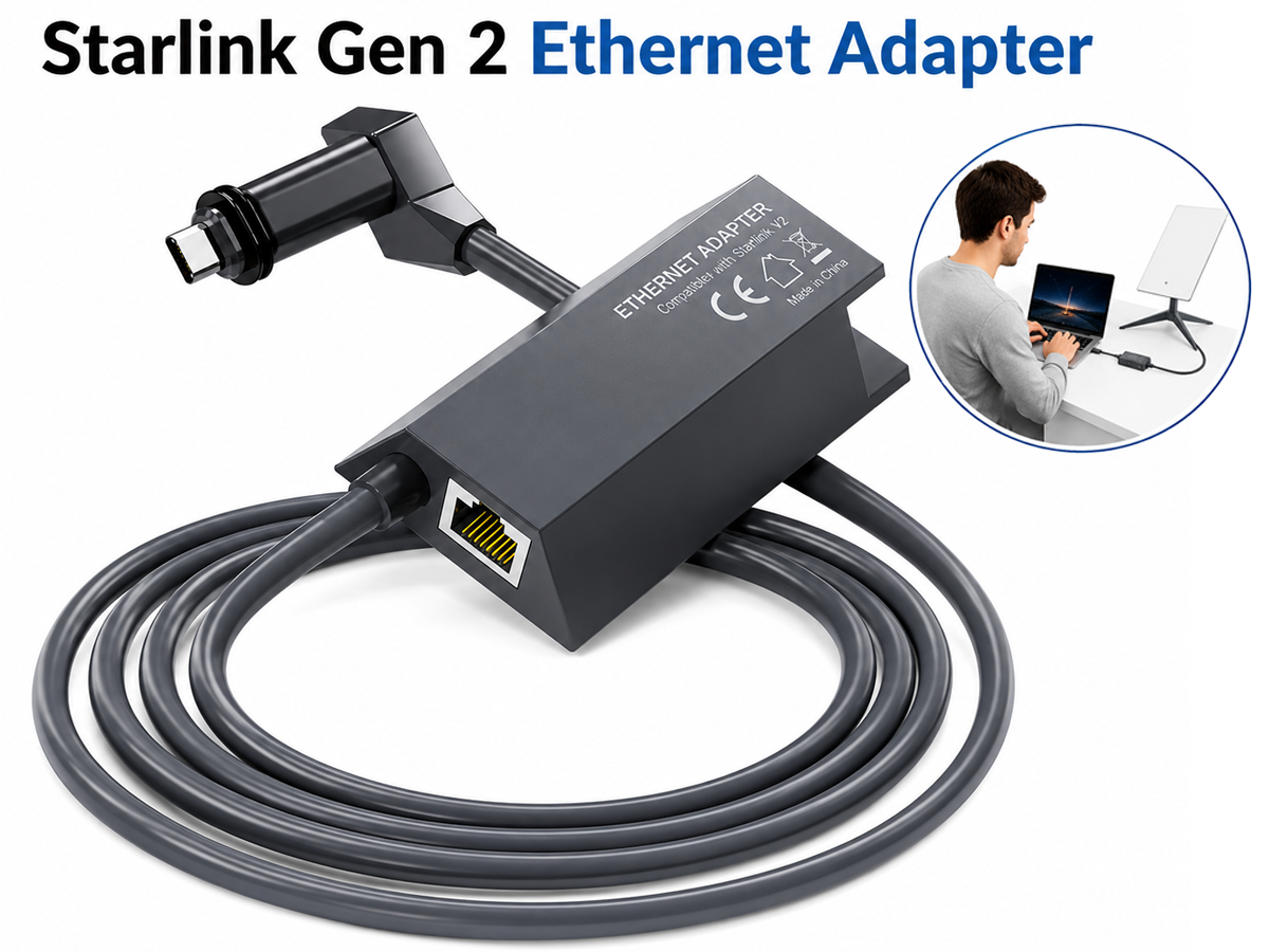 Starlink Gen 2 Ethernet Adapter