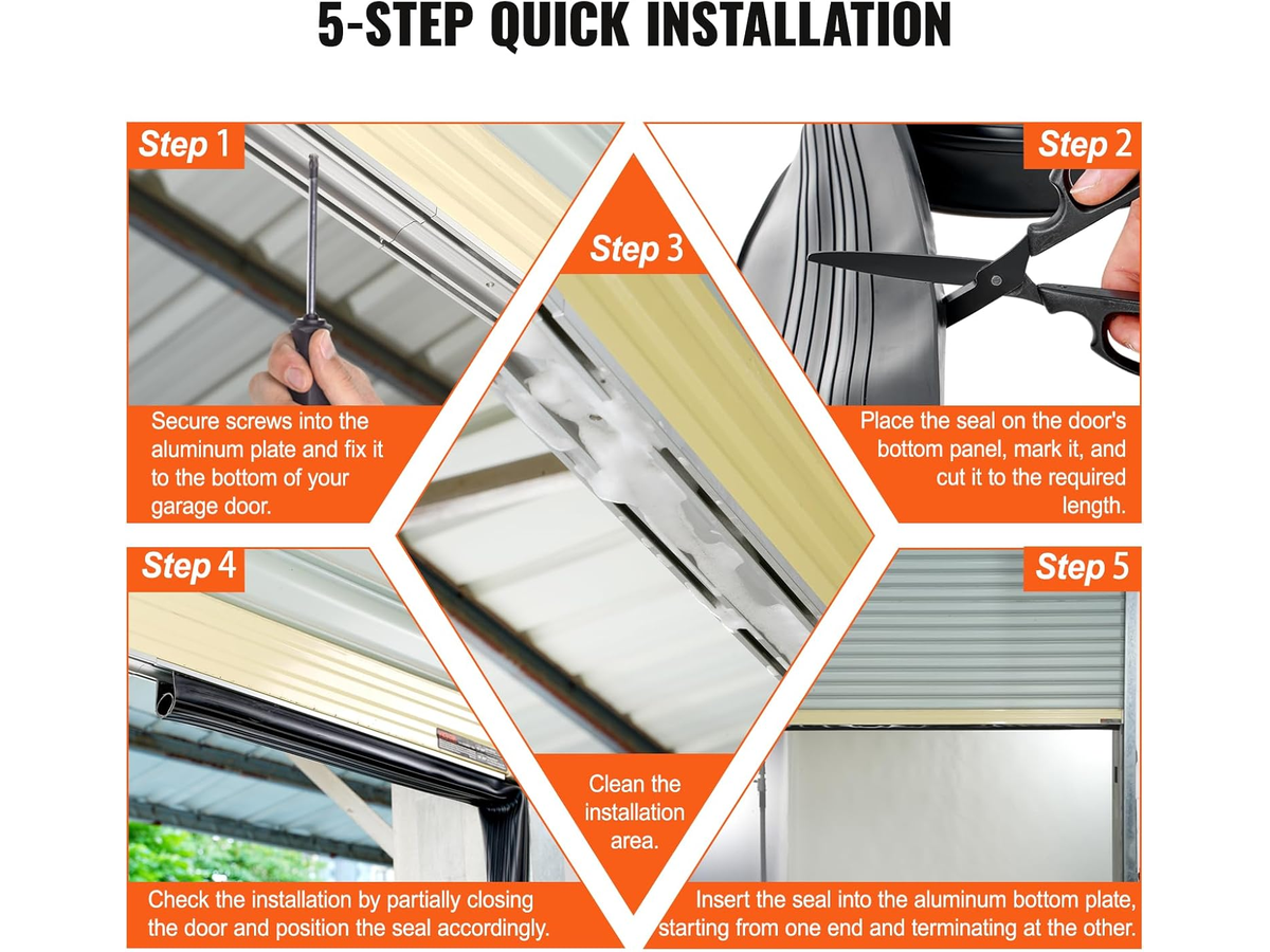 Garage Door Bottom Seal 5M