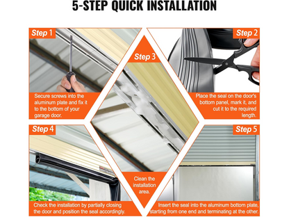 Garage Door Bottom Seal 5M