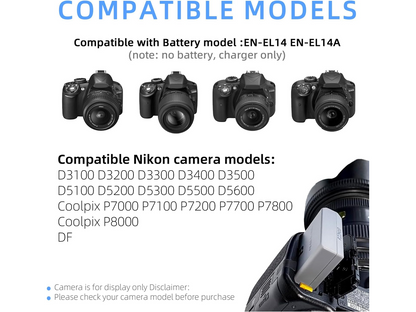 Battery Charger for Nikon