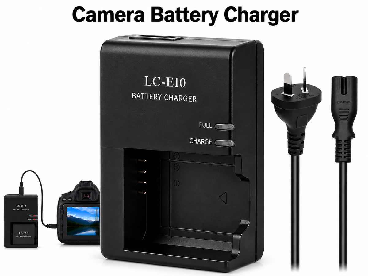 Battery Charger for Canon LP-E10 LC-E10