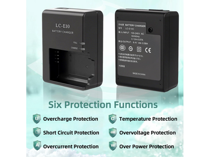 Battery Charger for Canon LP-E10 LC-E10