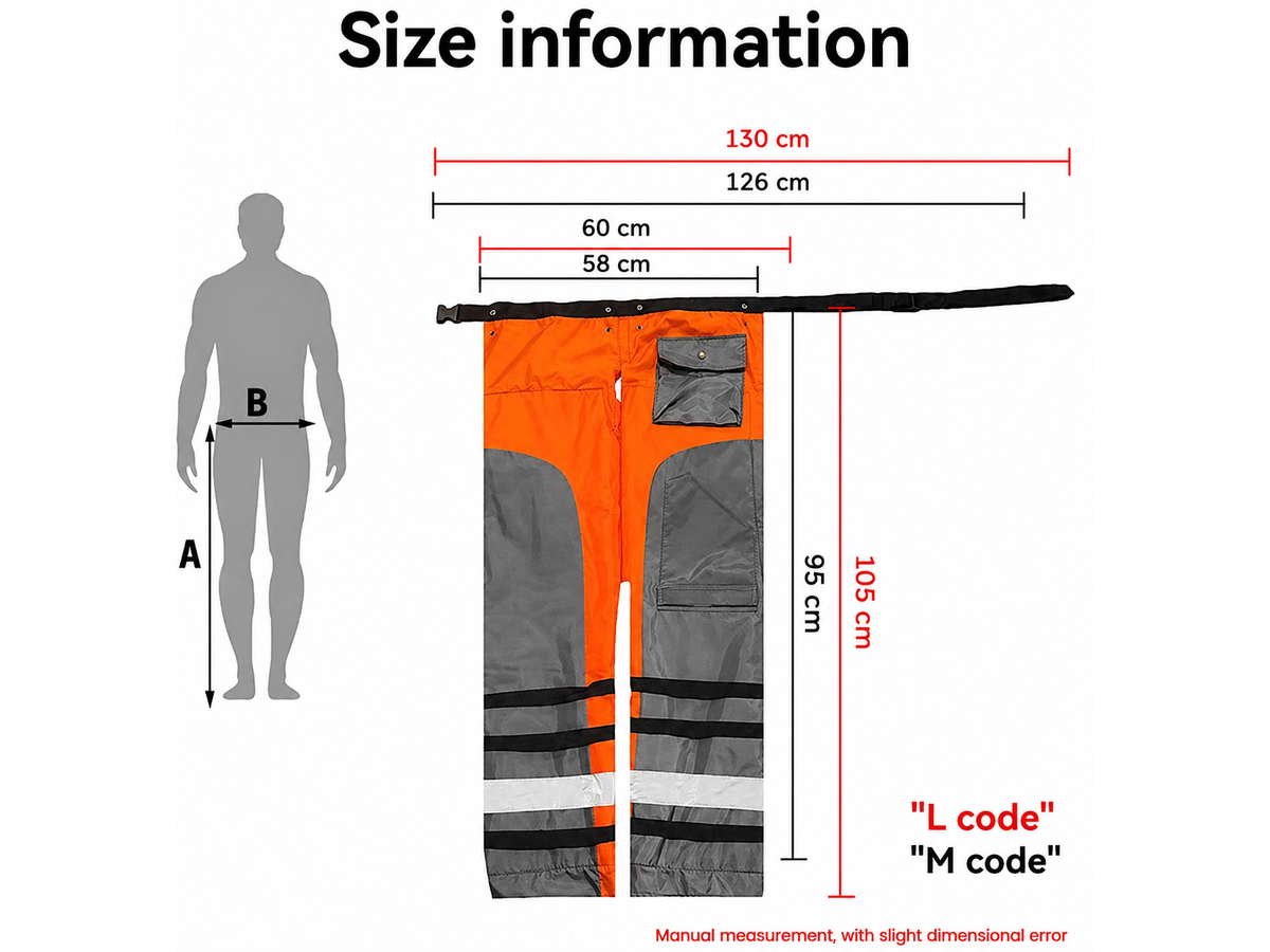 Chainsaw Chaps - Strap up Legs