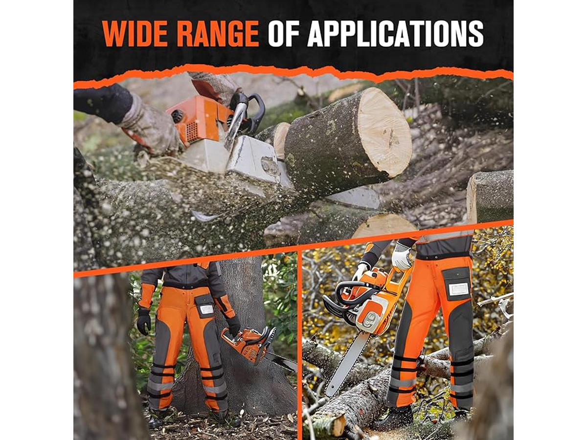 Chainsaw Chaps - Strap up Legs