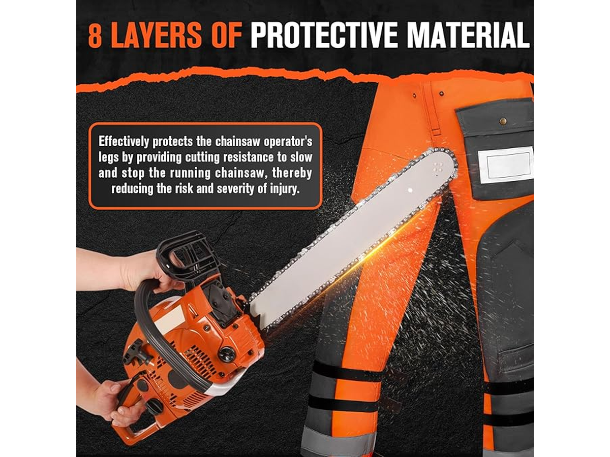 Chainsaw Chaps - Strap up Legs