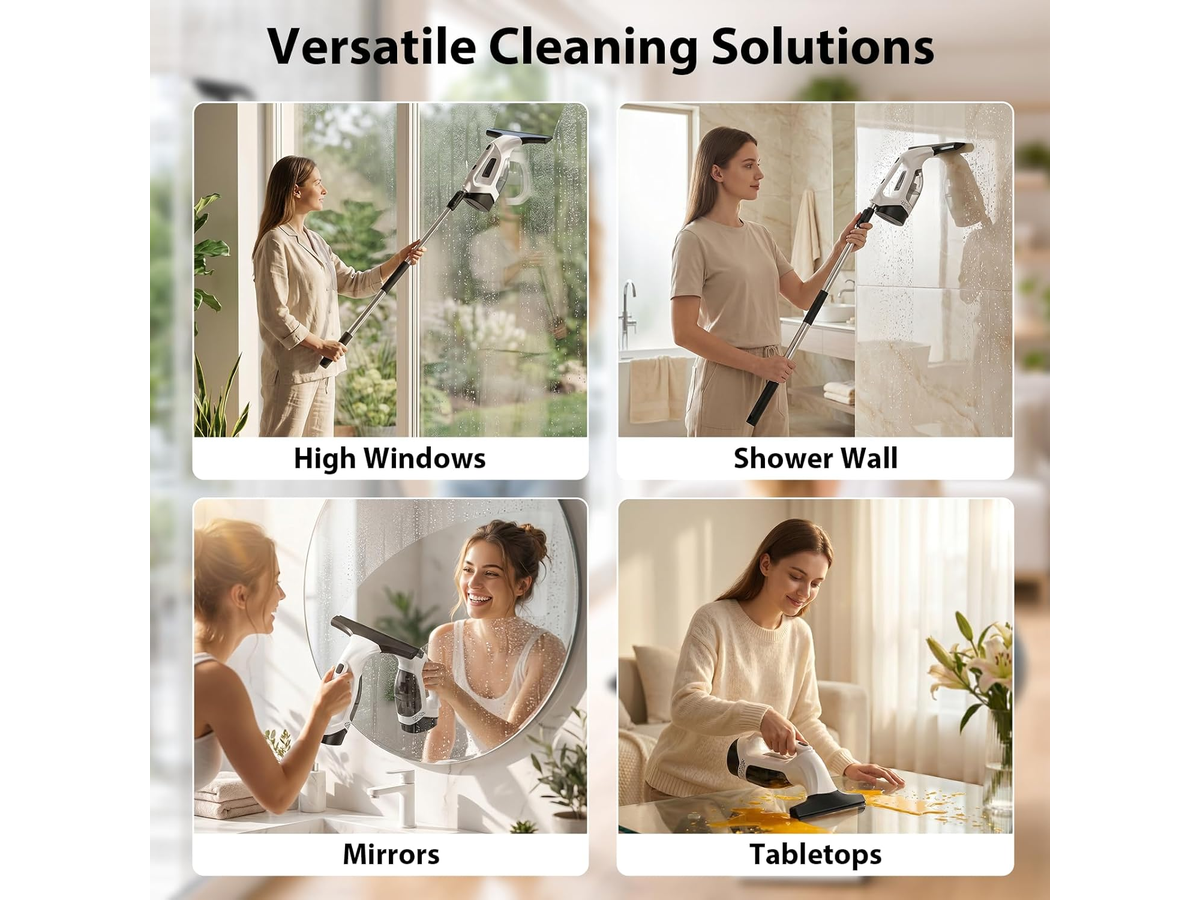 Window Vacuum Cleaner Tool Electric Window Cleaner