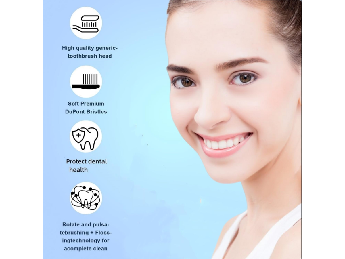 Replacement Oral B Toothbrush Heads - 8 Pack