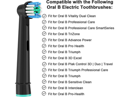 Replacement Oral B Toothbrush Heads - 8 Pack