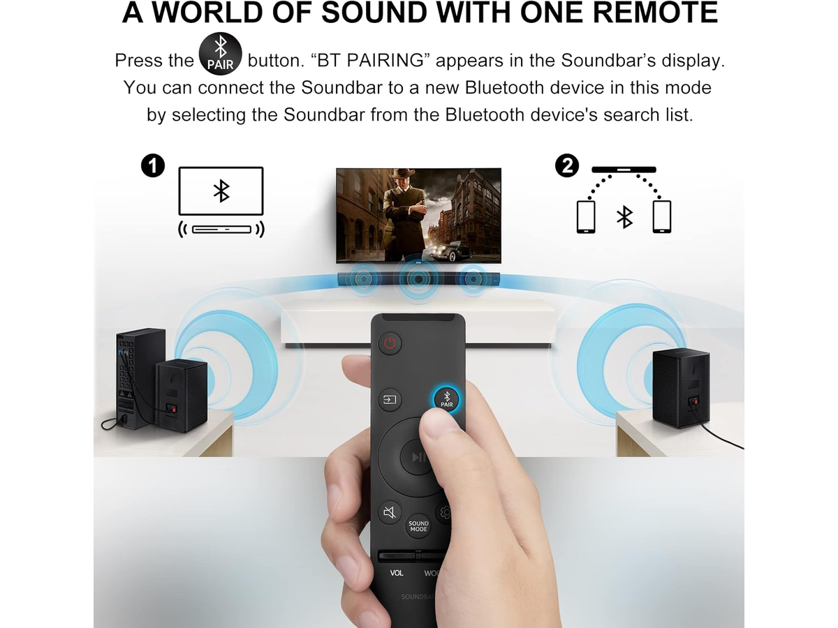 Samsung Soundbar Remote Control Replacement