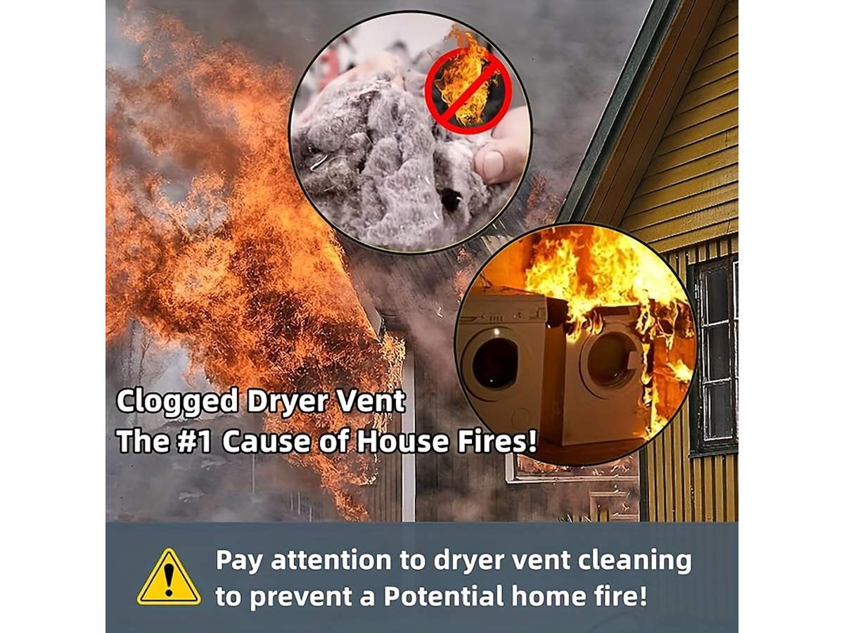 Flexible Dryer Vent Cleaner Kit