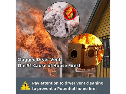 Flexible Dryer Vent Cleaner Kit