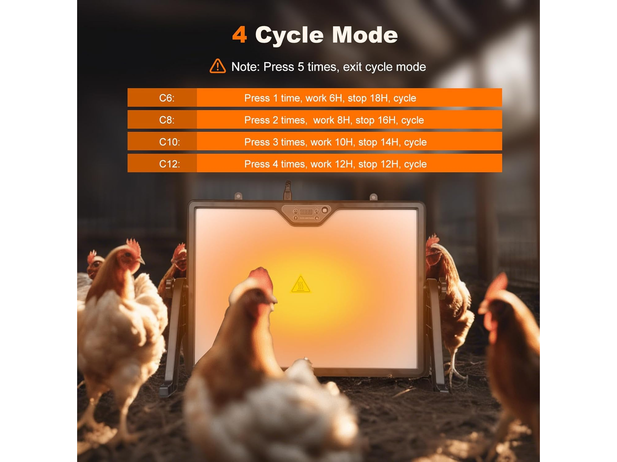 Adjustable Chick Brooder Heating Plate