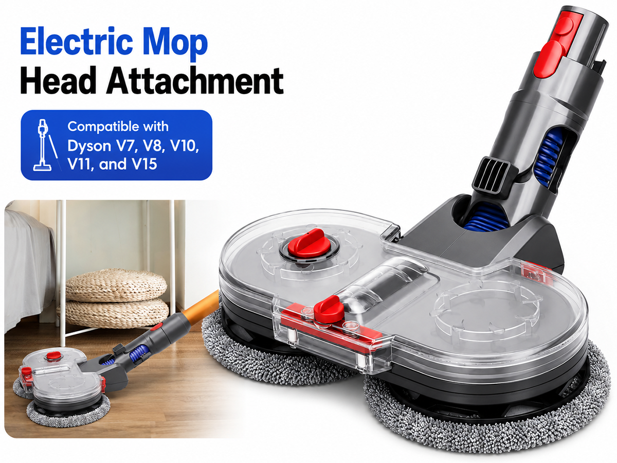 Electric Mop Head Attachment for Dyson