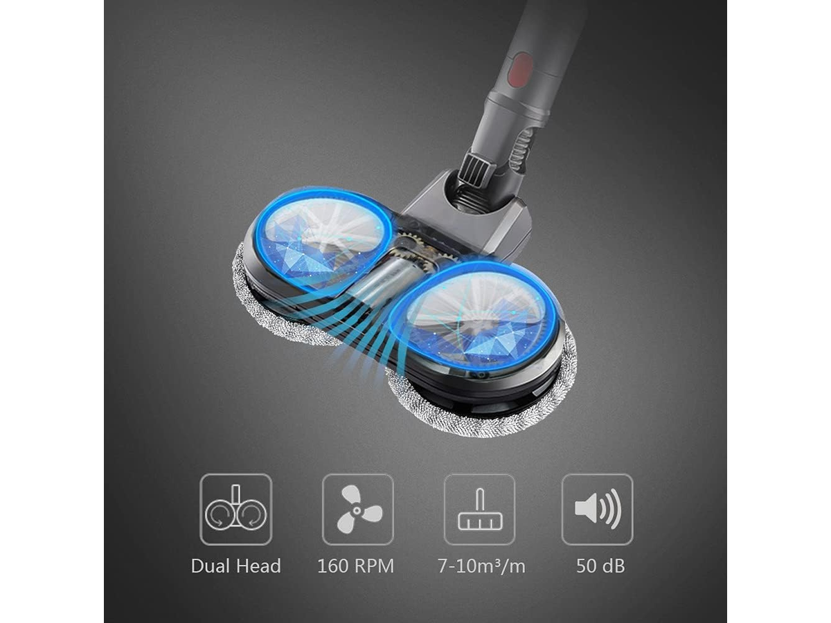 Electric Mop Head Attachment for Dyson