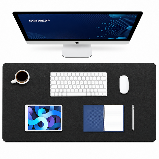 Leather Mouse Mat Desk Pad Protector