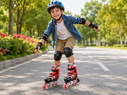 Adjustable Inline Roller Skates
