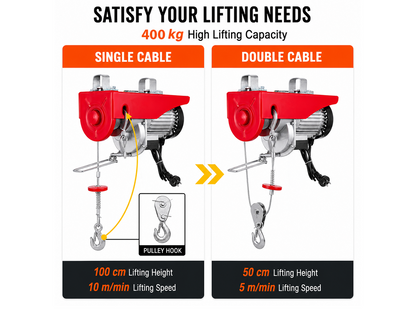 Electric Hoist Winch 400kg