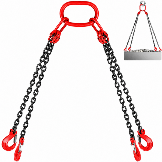 4 Leg Lifting Chain Chain Sling with Grab Hooks 5 Ton