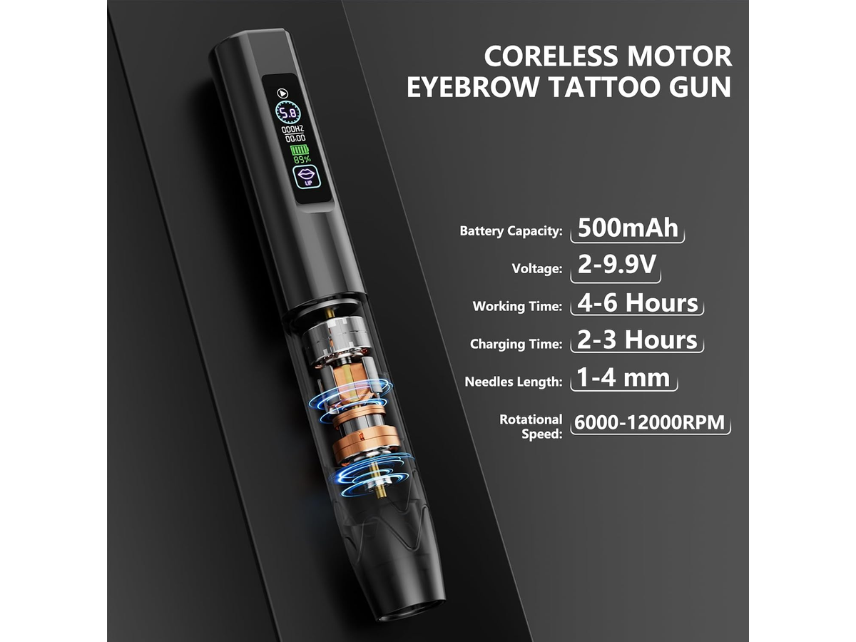 Wireless Tattoo Machine Kit