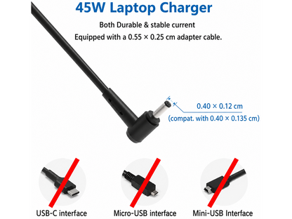 Replacement ASUS Laptop Charger