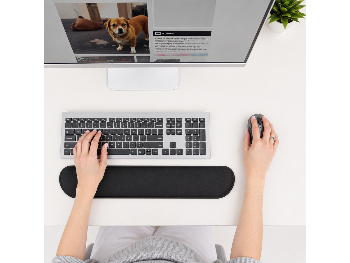 Keyboard Wrist Rest Set Memory Foam