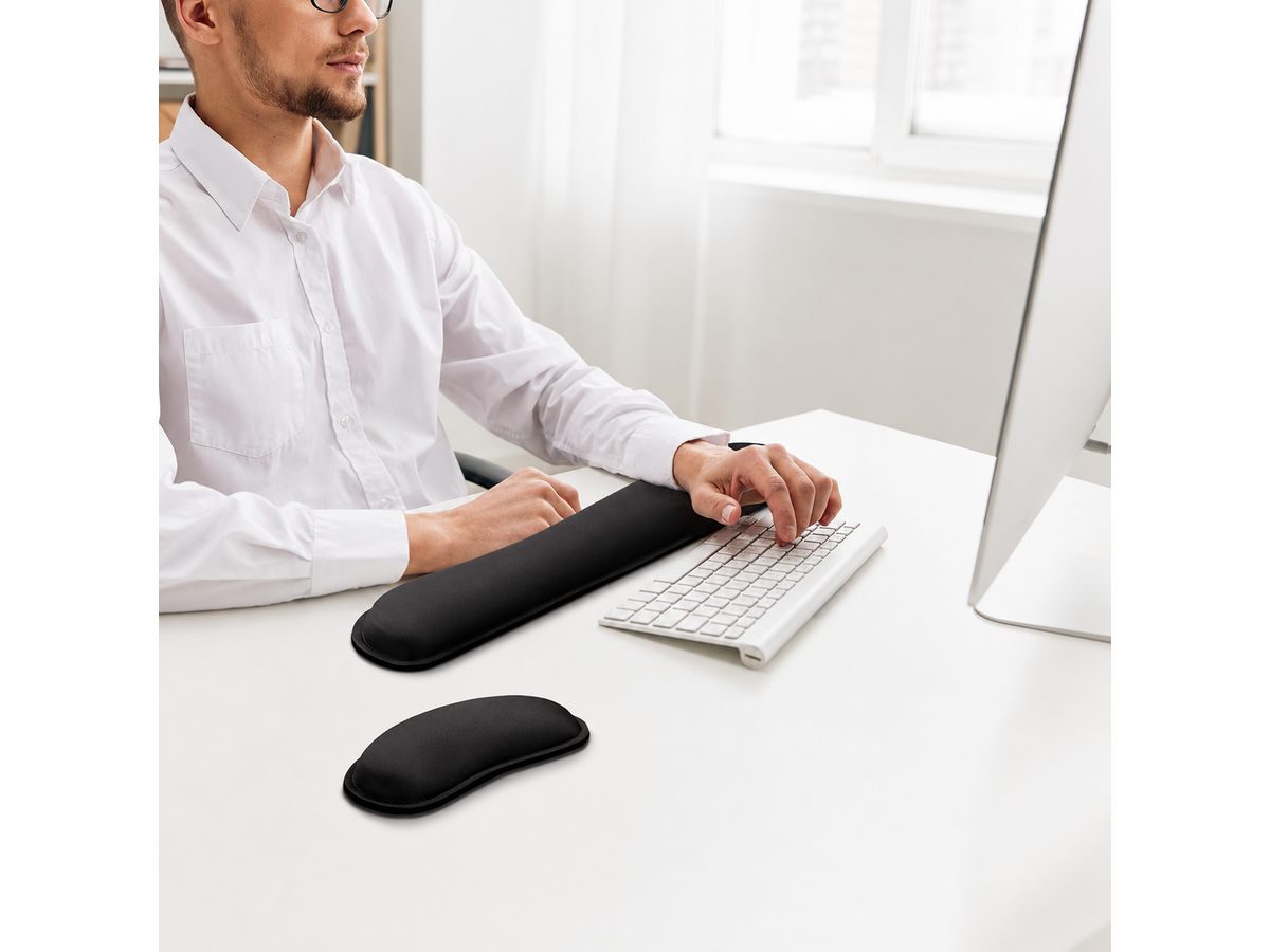 Keyboard Wrist Rest Set Memory Foam
