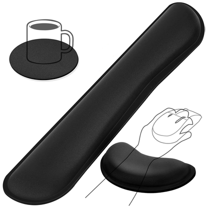 Keyboard Wrist Rest Set Memory Foam