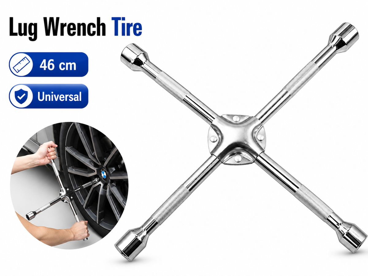 Cross Wrench Spanner 18"