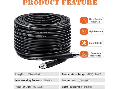 Sewer Jetter Kit for Pressure Washer