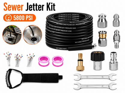Sewer Jetter Kit for Pressure Washer
