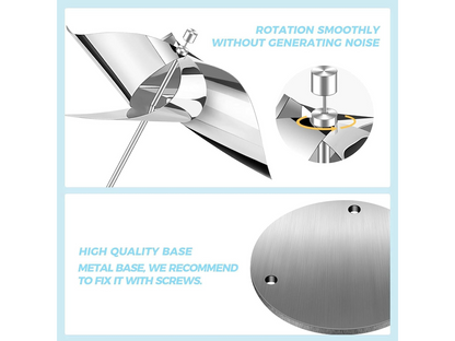 Wind Powered Scare Devices
