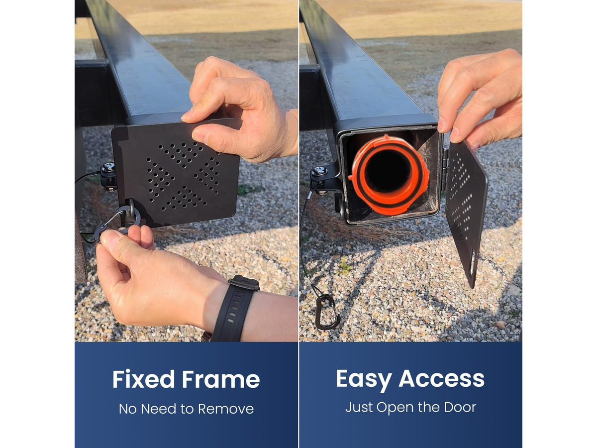 Aluminum RV Bumper End Cap