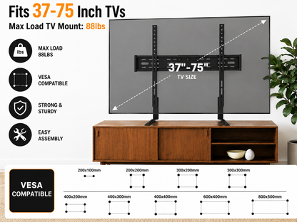 Universal TV Stand Table Top TV Stand