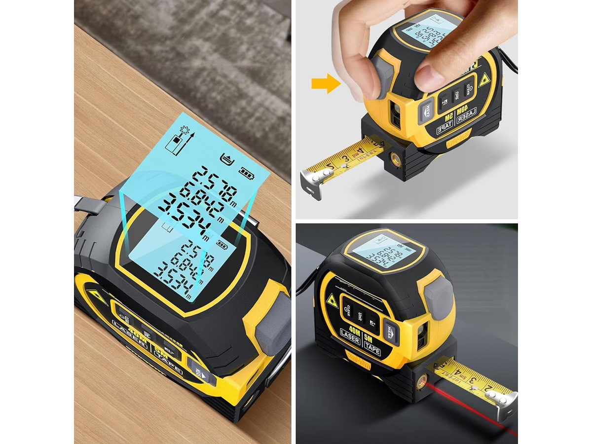 Digital Measure Tape Laser Distance Meter