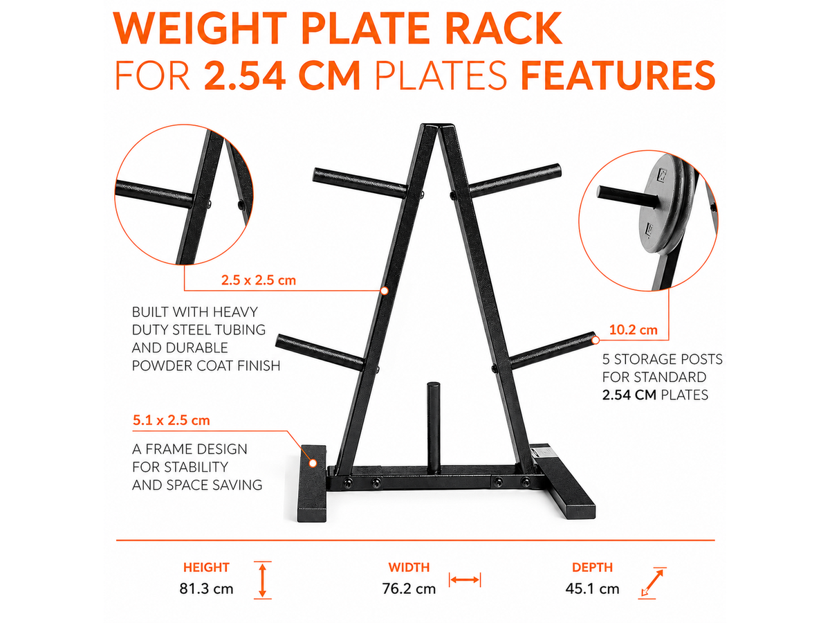 Weight Plate Storage Rack