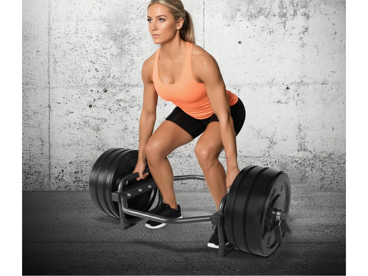 Olympic Trap Bar Heavy Duty Hex Bar for Deadlift