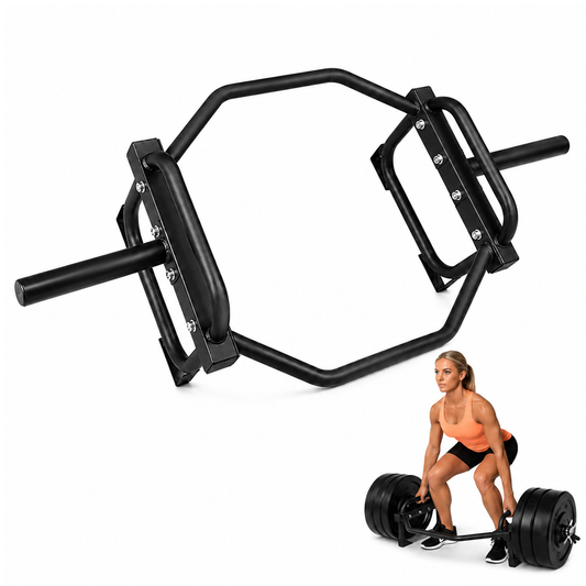 Olympic Trap Bar Heavy Duty Hex Bar for Deadlift