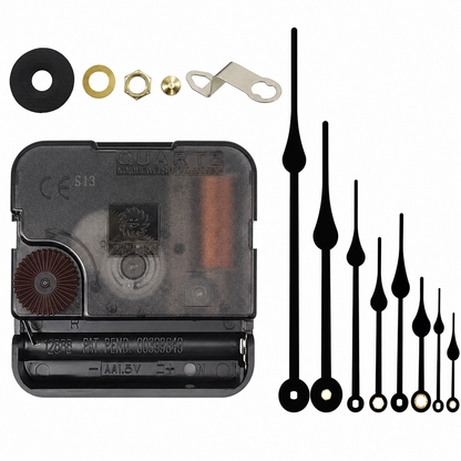 Silent Quartz Clock Mechanism Movement