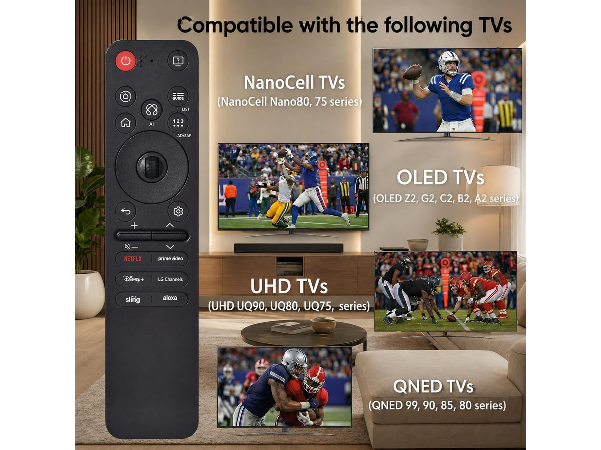 Replacement LG TV Remote Magic TV Remote Replacement