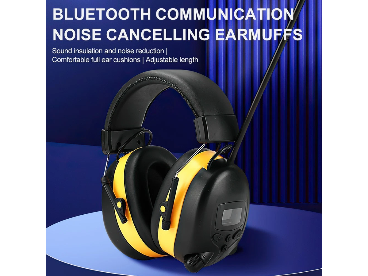 Noise Reduction Bluetooth Safety Ear Muffs