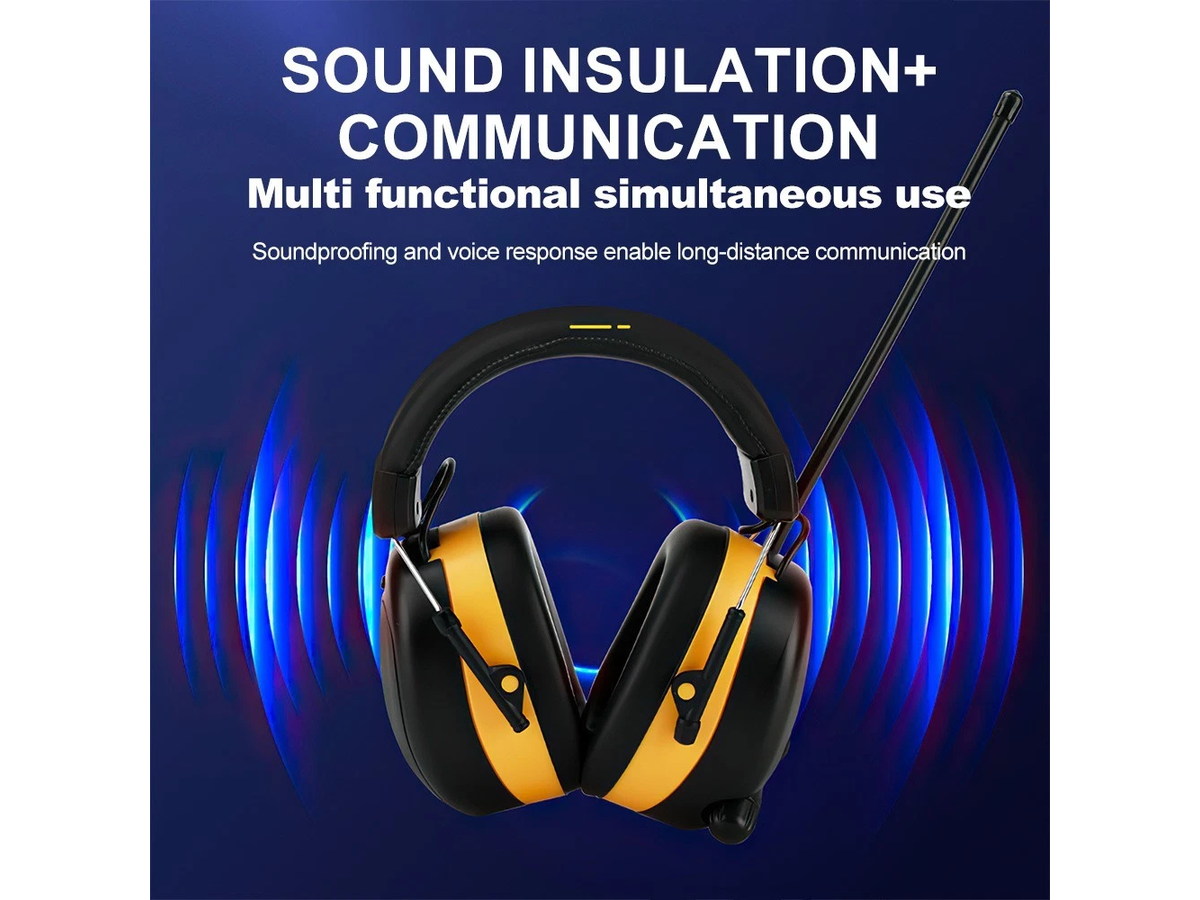 Noise Reduction Bluetooth Safety Ear Muffs